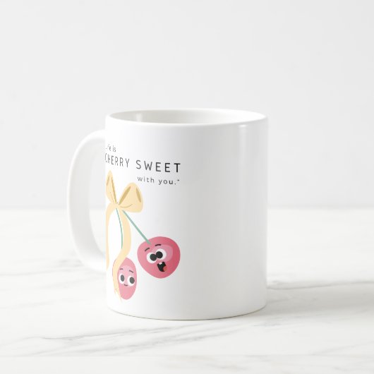 CHERRY SWEET KAFFEETASSE (Vorderseite Links)