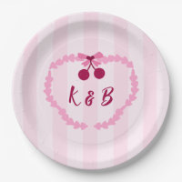Cherry Sweet Pink Brautparty Napkins