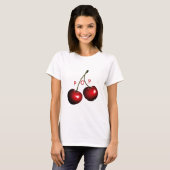 Cherry T - Shirt Funny - Pop Me - Benutzerdefinier (Vorne ganz)