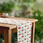Cherry Table Runner Kurzer Tischläufer