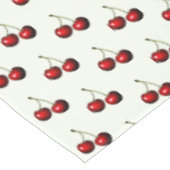 Cherry Tablecloth - Custom Colors Tischdecke (Schrägansicht)