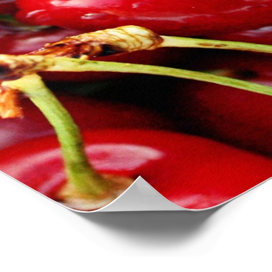 Cherry Time Poster (Ecke)