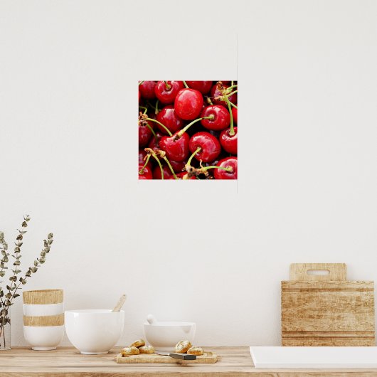 Cherry Time Poster (Küche)