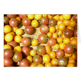 Cherry Tomato Blank Card