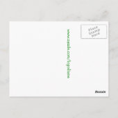 Cherry Tomato Postcard Postkarte (Rückseite)