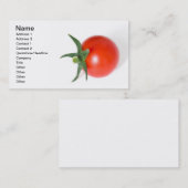 Cherry Tomato Visitenkarte (Vorne/Hinten)