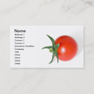 Cherry Tomato Visitenkarte