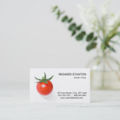 Cherry Tomato Visitenkarte (Stehend Vorderseite)