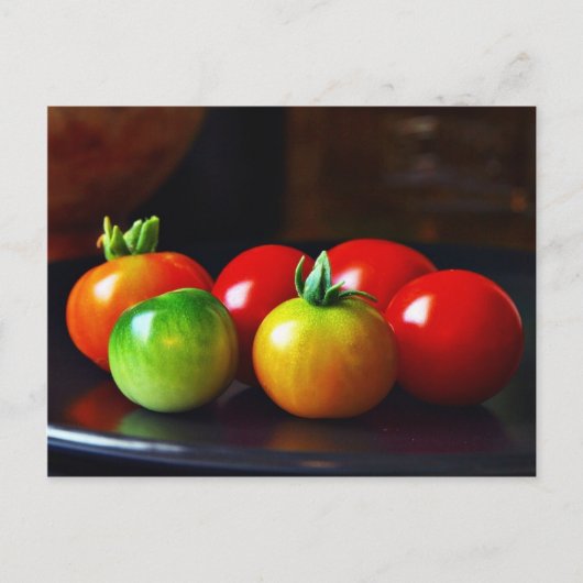 Cherry Tomatos Postkarte (Vorderseite)