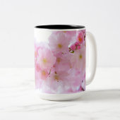 Cherry Tree Blossom Zweifarbige Tasse (VorderseiteRechts)