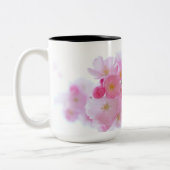 Cherry Tree Blossom Zweifarbige Tasse (Links)