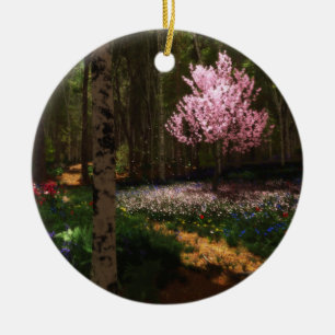 Cherry Tree Concerto Keramik Ornament