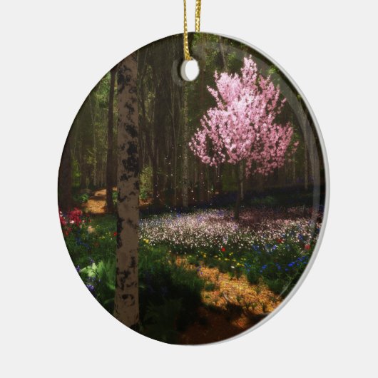 Cherry Tree Concerto Keramik Ornament (Links)