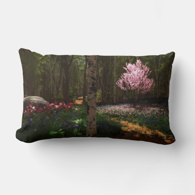 Cherry Tree Concerto Pillow Lendenkissen (Vorderseite)