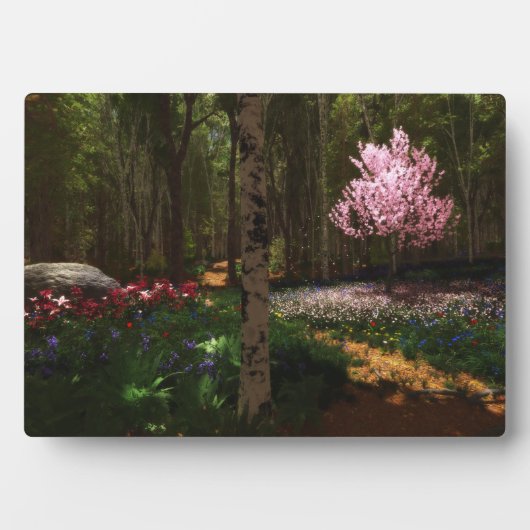 Cherry Tree Concerto Plaque Fotoplatte (Vorderseite)