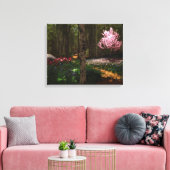 Cherry Tree Concerto Wrapped Canvas Leinwanddruck (Insitu (Wohnzimmer))