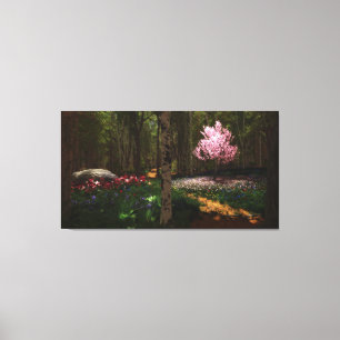 Cherry Tree Concerto Wrapped Canvas Leinwanddruck