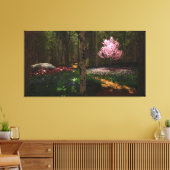 Cherry Tree Concerto Wrapped Canvas Leinwanddruck (Insitu (Wohnzimmer))