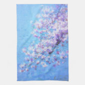 Cherry Tree Foto Malerei Küchentuch (Vertikal)