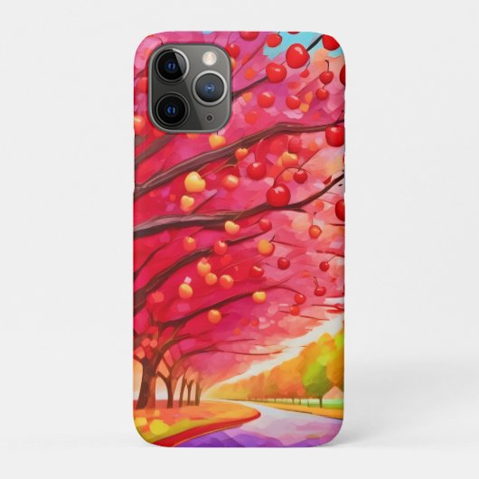 Cherry Tree Lane Case-Mate iPhone Hülle (Rückseite)
