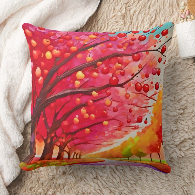 Cherry Tree Lane Kissen (Decke)