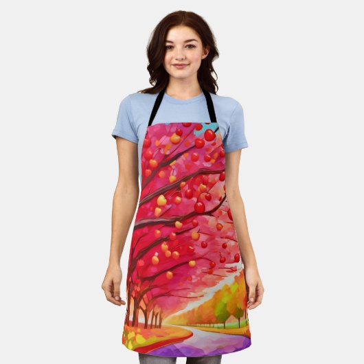Cherry Tree Lane Schürze (Getragen)