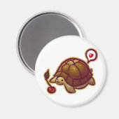 Cherry Turtle Magnet (Vorderseite/Rückseite)