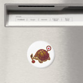 Cherry Turtle Magnet (In Situ (Geschirrspüler))