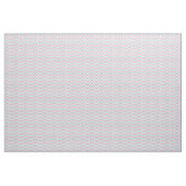 Cherry und Blau verblasste Zickzack Muster Stoff (Yard (91,4 cm))