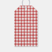 Cherry und Red Ribbon Geburtstag Geschenkanhänger (Rückseite)