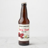 Cherry Vanilla Bierflaschenetikett (Vorderseite)