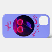 Cherry Vibe Sassy- Sweet & Bold Case-Mate iPhone Hülle (Rückseite (Horizontal))