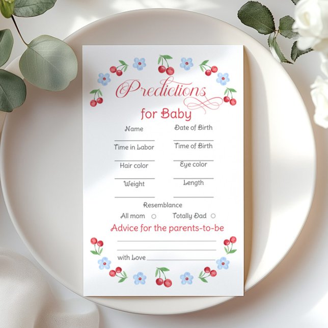Cherry Vorhersagen für Baby und Beratung für Elter (Von Creator hochgeladen)