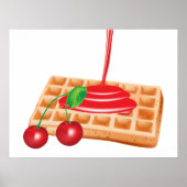 Cherry Waffles Poster (Vorne)