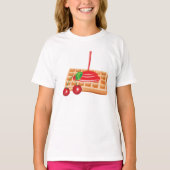 Cherry Waffles T - Shirt (Vorderseite)