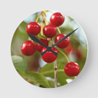 Cherry Wall Clock Runde Wanduhr