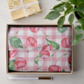 Cherry Watercolor-Muster Seidenpapier (Geschenk)