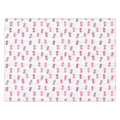 Cherry Watercolor-Muster Tischdecke (Vorderseite (Horizontal))