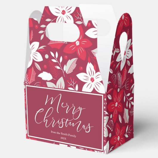 Cherry Wine Christmas | Benutzerdefiniert Geschenkschachtel (Geöffnet)