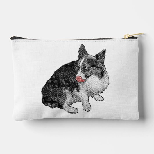 Cherry Wink Pouch Zubehörtasche (Rückseite)