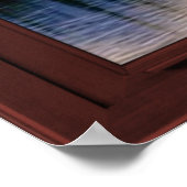 Cherry Wood Picture Window Landschaft Ansicht 2 vo Poster (Ecke)