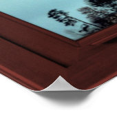 Cherry Wood Picture Window Mountain View 2 von 3 Poster (Ecke)