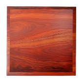 Cherry wood texture custom monoram. fliese (Vorderseite)