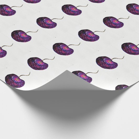 Cherry Wrapping Paper Geschenkpapier (Ecke)