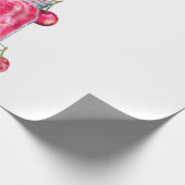 Cherry Wrapping Paper Juice Fresh Cool Drink Geschenkpapier (Ecke)