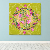 Cherry Wreath Leinwanddruck (Insitu (Holzboden))