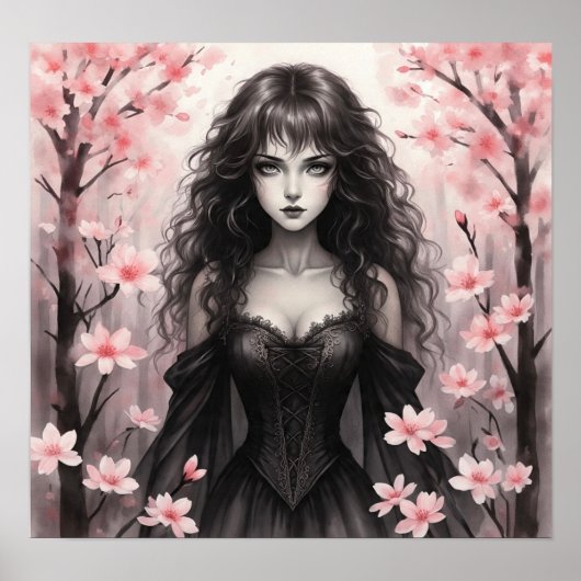 CherryBlossomWitch Poster (Vorne)