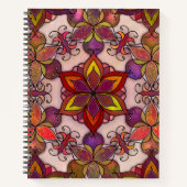„Cherryfire Phlox“ Notizblock (Vorderseite)