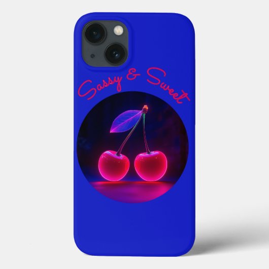 Cherrylicious Sassy - Sweet & Bold Case-Mate iPhone Hülle (Rückseite)