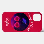 Cherrylicious Sassy - Sweet & Bold Case-Mate iPhone Hülle (Rückseite (Horizontal))